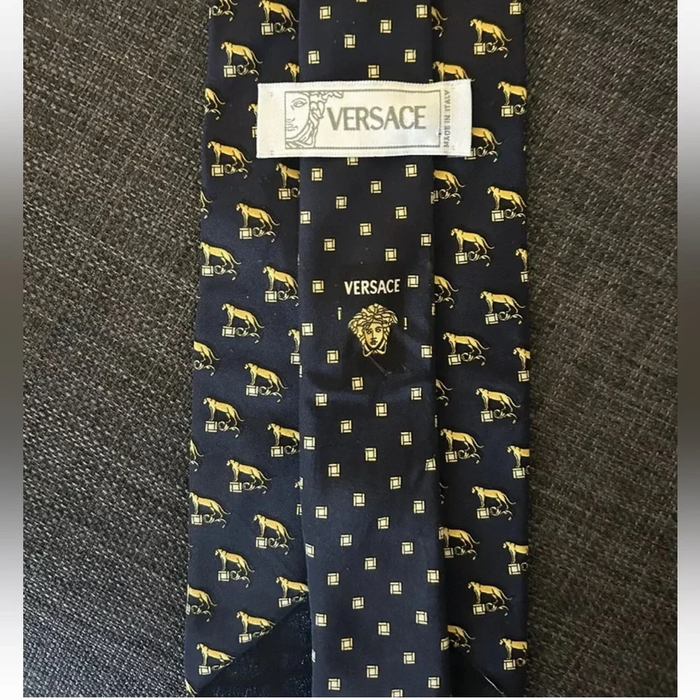 Versace tie multicolor